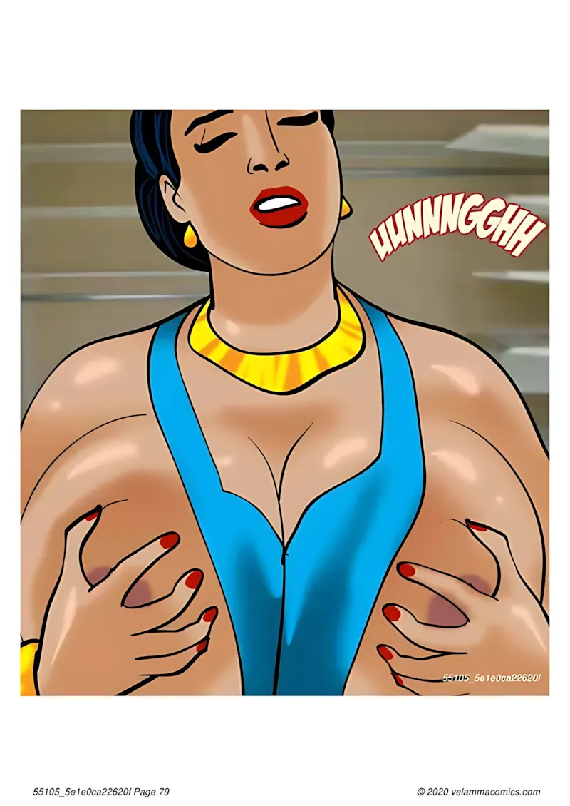 Velamma Hindi Episodes – वेलम्मा हिंदी - 67. Velamma Episode 67 Hindi – Milf life msaledar (मिल्फ़ सेक्स लाइफ को मसालेदार) - Page 79