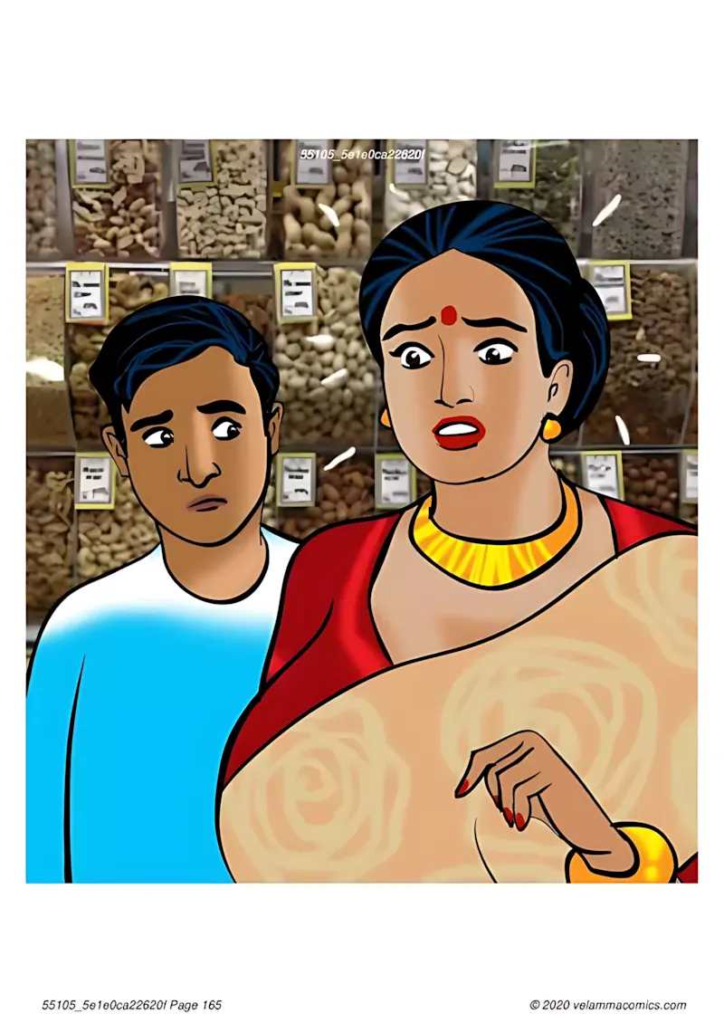 Velamma Hindi Episodes – वेलम्मा हिंदी - 67. Velamma Episode 67 Hindi – Milf life msaledar (मिल्फ़ सेक्स लाइफ को मसालेदार) - Page 165