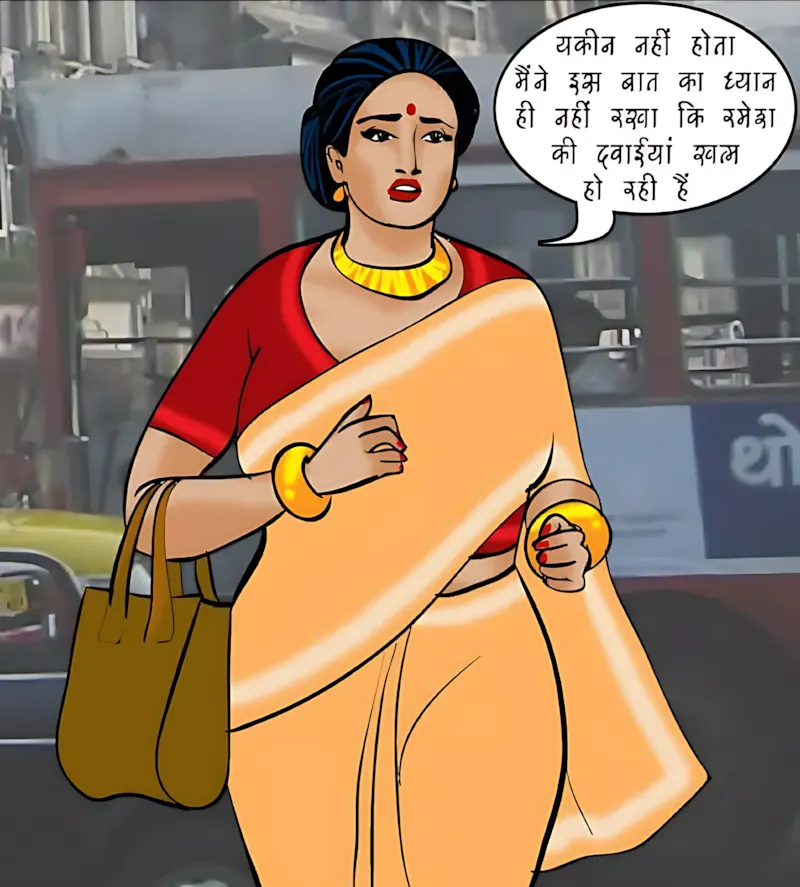 Velamma Hindi Episodes – वेलम्मा हिंदी - 74. Velamma Episode 74 Hindi – Strip Search (स्ट्रिप सर्च) - Page 31