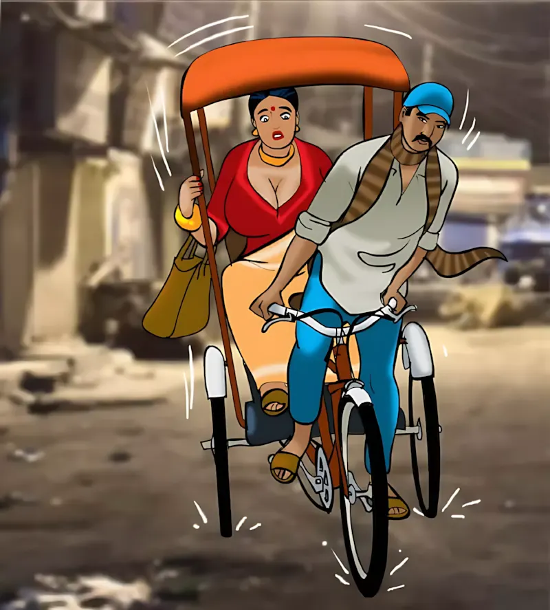 Velamma Hindi Episodes – वेलम्मा हिंदी - 74. Velamma Episode 74 Hindi – Strip Search (स्ट्रिप सर्च) - Page 45