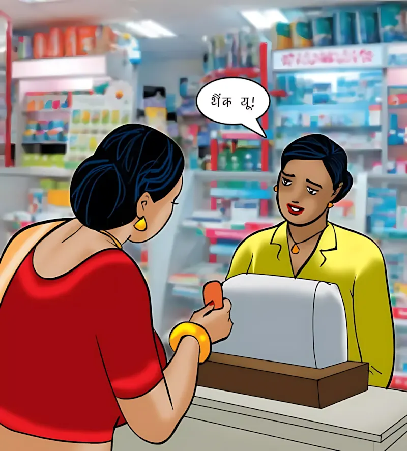 Velamma Hindi Episodes – वेलम्मा हिंदी - 74. Velamma Episode 74 Hindi – Strip Search (स्ट्रिप सर्च) - Page 65