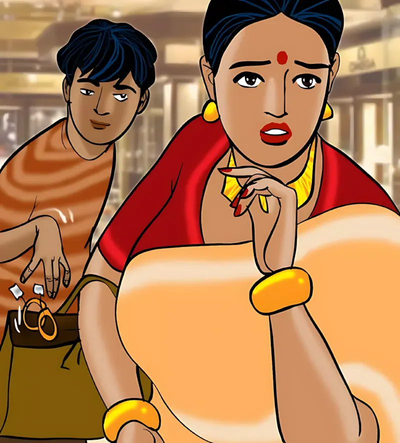Velamma Hindi Episodes – वेलम्मा हिंदी - 74. Velamma Episode 74 Hindi – Strip Search (स्ट्रिप सर्च) - Page 78