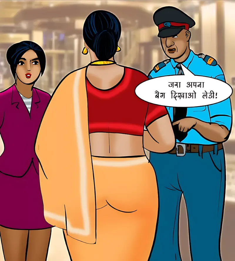 Velamma Hindi Episodes – वेलम्मा हिंदी - 74. Velamma Episode 74 Hindi – Strip Search (स्ट्रिप सर्च) - Page 82