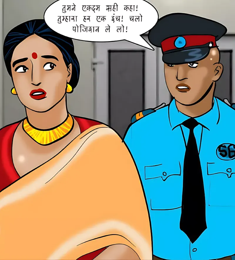 Velamma Hindi Episodes – वेलम्मा हिंदी - 74. Velamma Episode 74 Hindi – Strip Search (स्ट्रिप सर्च) - Page 99