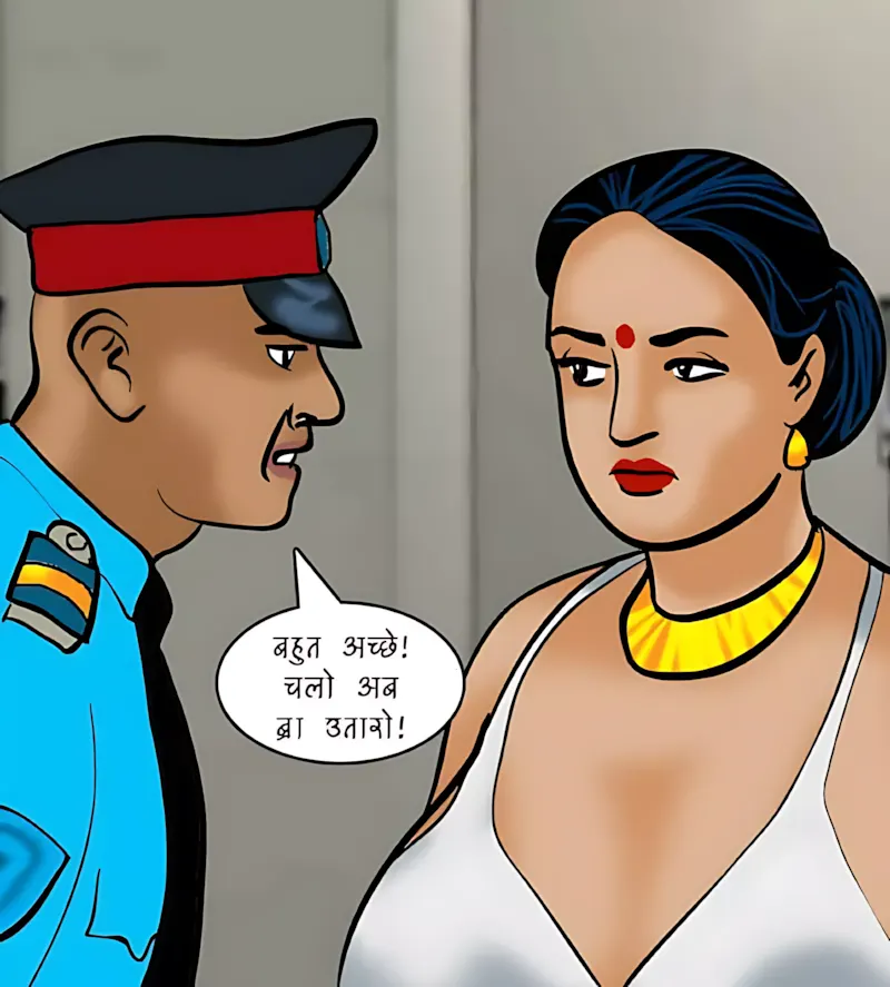 Velamma Hindi Episodes – वेलम्मा हिंदी - 74. Velamma Episode 74 Hindi – Strip Search (स्ट्रिप सर्च) - Page 111