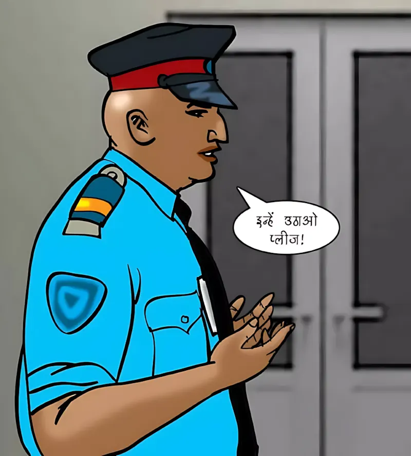 Velamma Hindi Episodes – वेलम्मा हिंदी - 74. Velamma Episode 74 Hindi – Strip Search (स्ट्रिप सर्च) - Page 118