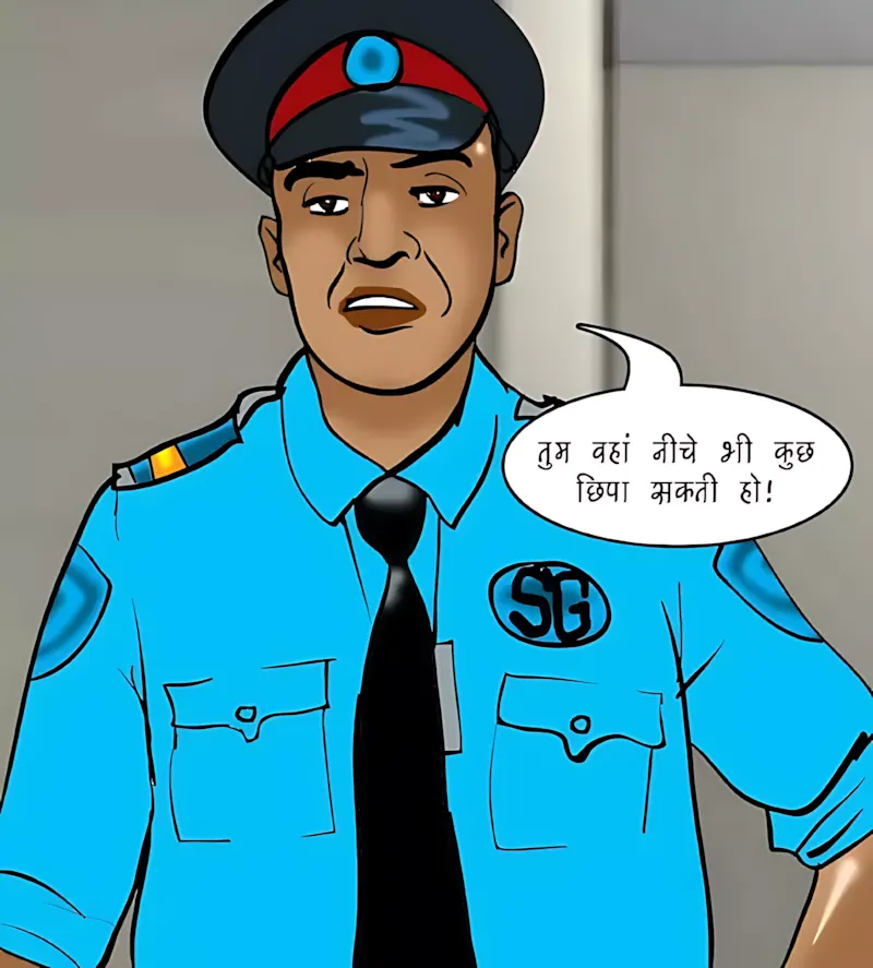 Velamma Hindi Episodes – वेलम्मा हिंदी - 74. Velamma Episode 74 Hindi – Strip Search (स्ट्रिप सर्च) - Page 138