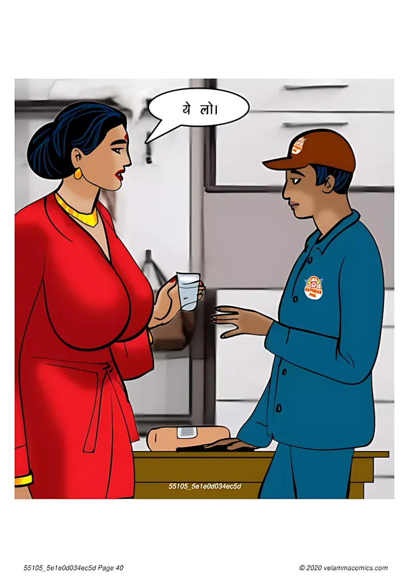 Velamma Hindi Episodes – वेलम्मा हिंदी - 73. Velamma Episode 73 Hindi – Her Boy Toy (खिलौने वाला लड़का) - Page 40