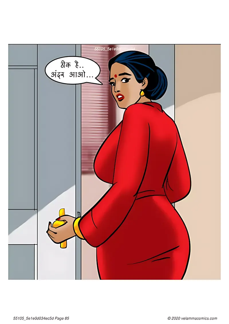 Velamma Hindi Episodes – वेलम्मा हिंदी - 73. Velamma Episode 73 Hindi – Her Boy Toy (खिलौने वाला लड़का) - Page 85