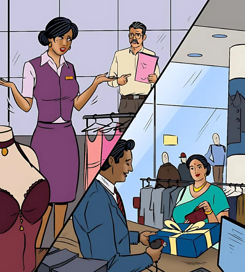 Velamma Hindi Episodes – वेलम्मा हिंदी - 99. Velamma Episode 99 Hindi - झगडे की सुलह - Page 87