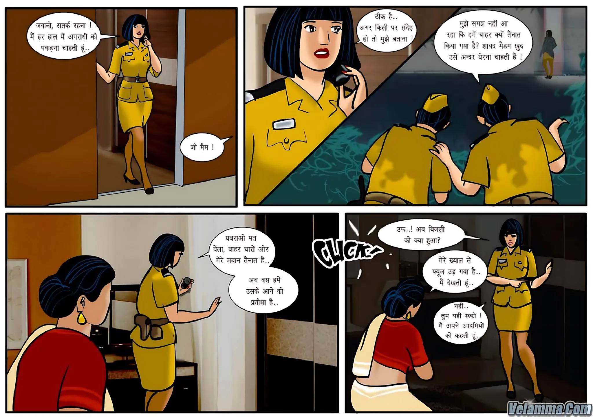 Velamma Hindi Episodes – वेलम्मा हिंदी - 17. Velamma Episode 17 Hindi – Shikar (शिकार) - Page 7