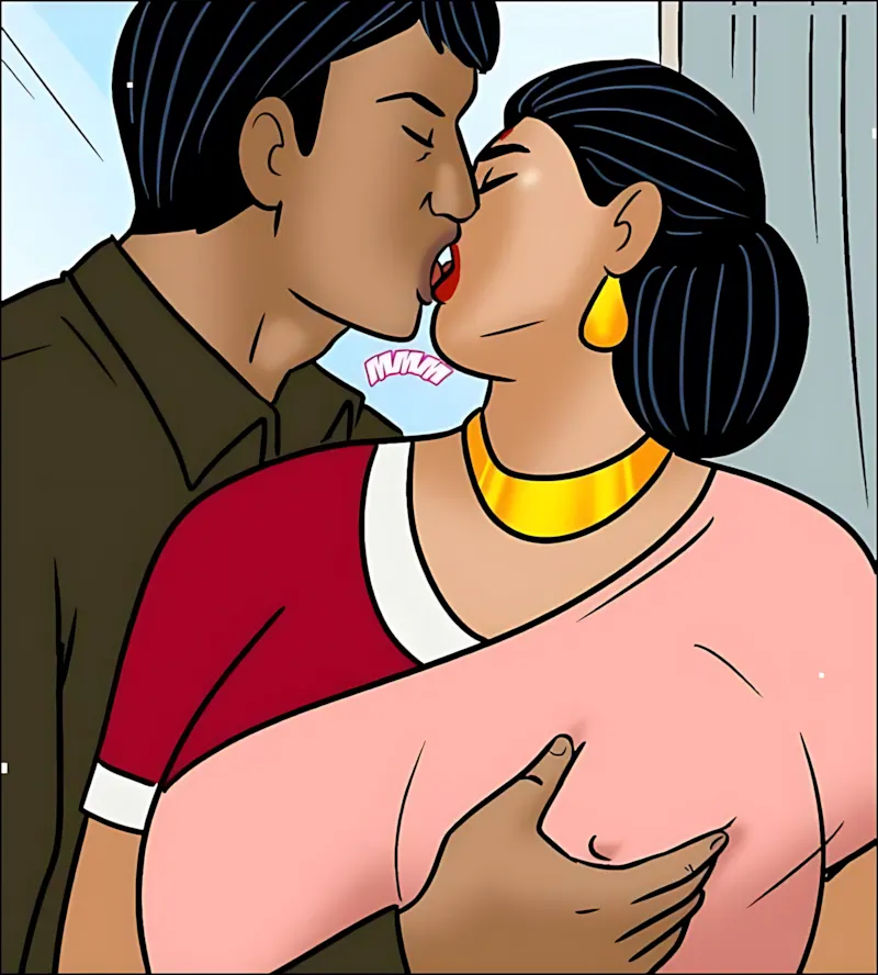 Velamma Hindi Episodes – वेलम्मा हिंदी - 102. Velamma Episode 102 Hindi - होली में भांग का रंग - Page 74