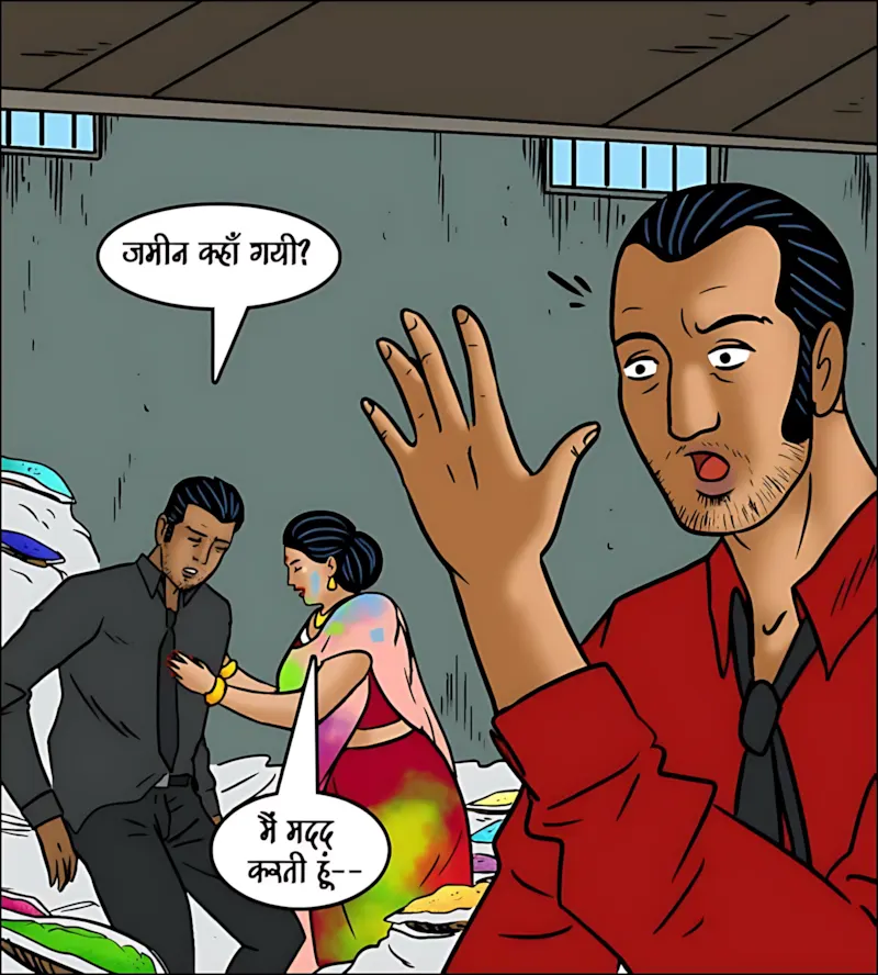 Velamma Hindi Episodes – वेलम्मा हिंदी - 102. Velamma Episode 102 Hindi - होली में भांग का रंग - Page 101