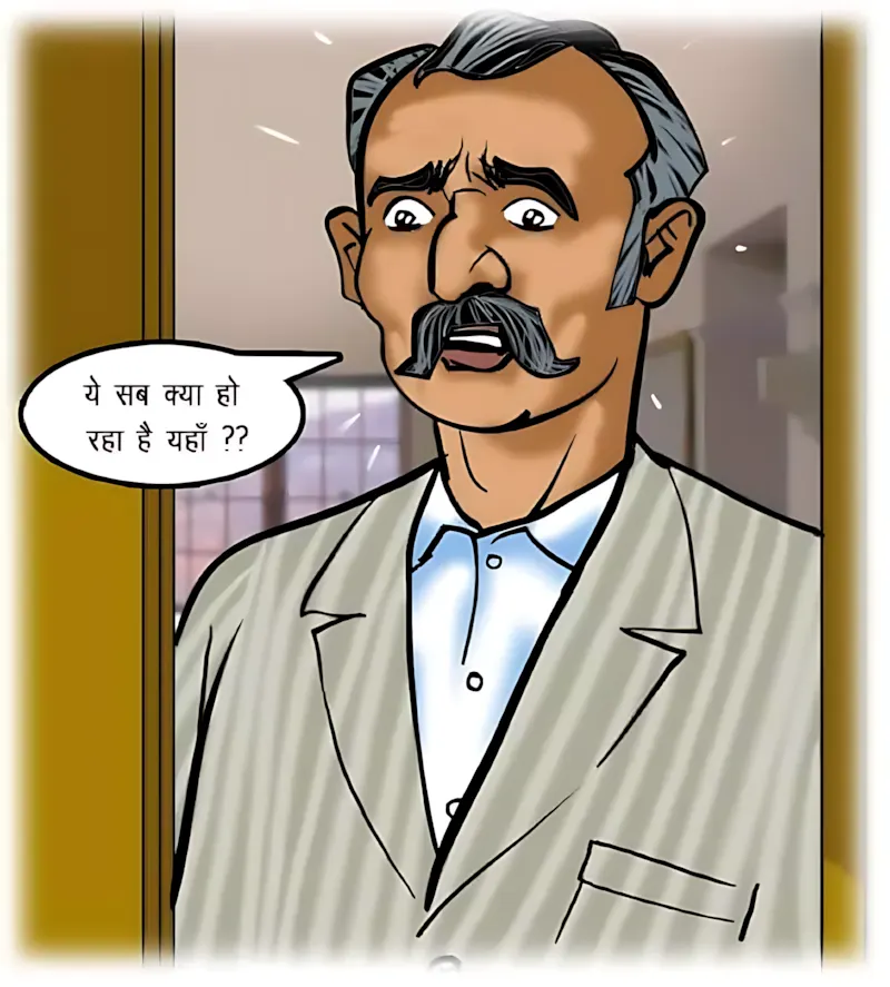Velamma Hindi Episodes – वेलम्मा हिंदी - 62. Velamma Episode 62 Hindi – Ek Kalatmak Rachna (कला का नमूना) - Page 37