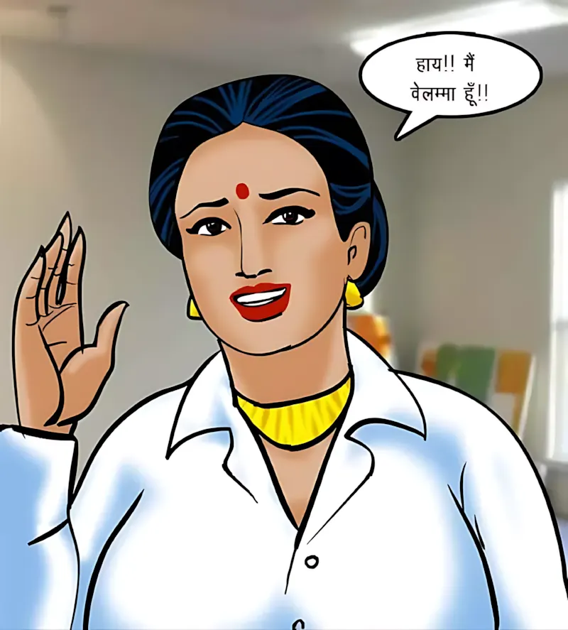 Velamma Hindi Episodes – वेलम्मा हिंदी - 62. Velamma Episode 62 Hindi – Ek Kalatmak Rachna (कला का नमूना) - Page 46