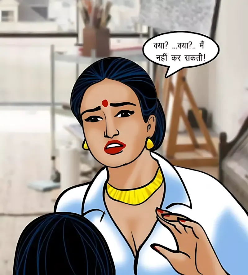 Velamma Hindi Episodes – वेलम्मा हिंदी - 62. Velamma Episode 62 Hindi – Ek Kalatmak Rachna (कला का नमूना) - Page 50