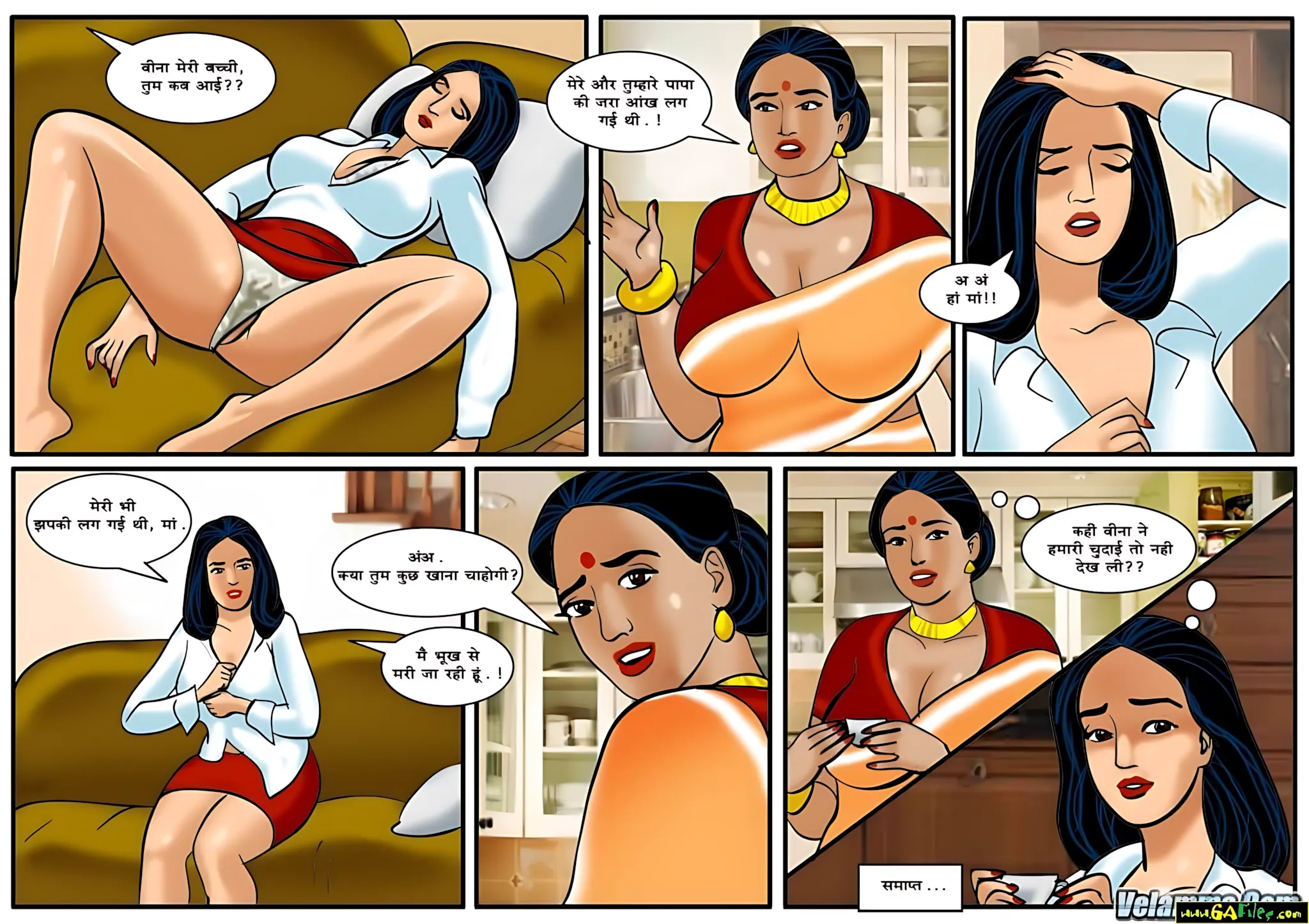 Velamma Hindi Episodes – वेलम्मा हिंदी - 53. Velamma Episode 53 Hindi – Jhrokha (झरोखा) - Page 31