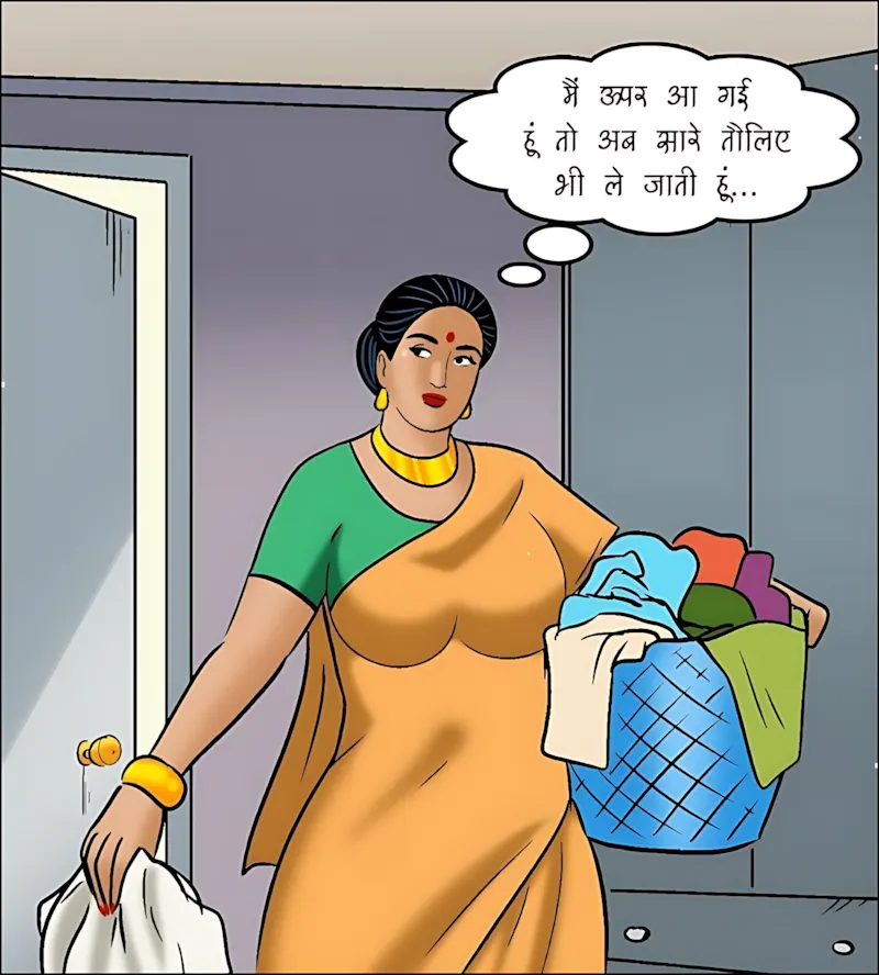 Velamma Hindi Episodes – वेलम्मा हिंदी - 105. Velamma Episode 105 Hindi - वेलम्मा अंतःवस्त्रों की मॉडल बनकर छा गयी - Page 2