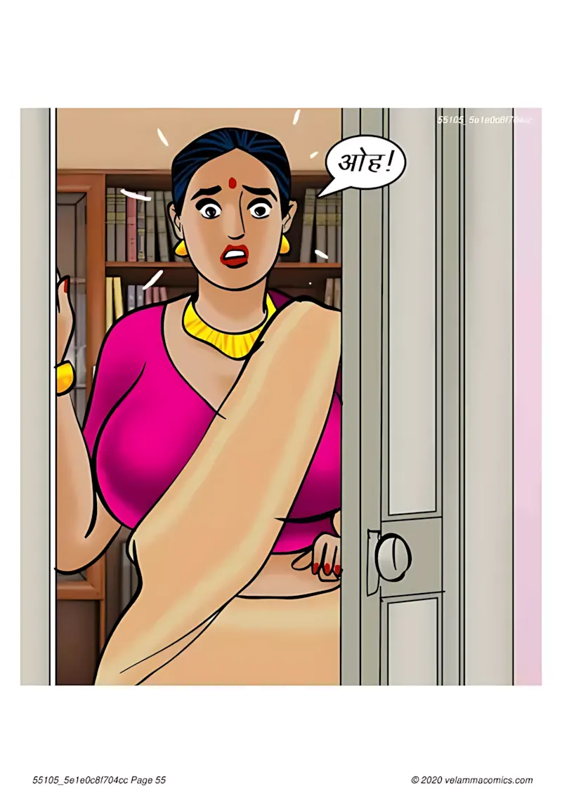 Velamma Hindi Episodes – वेलम्मा हिंदी - 66. Velamma Episode 66 Hindi – Baiman Dil (बेईमान दिल) - Page 55