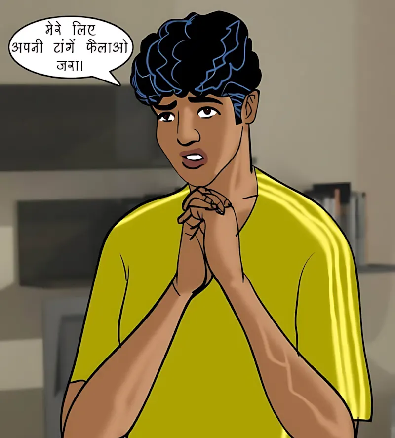 Velamma Hindi Episodes – वेलम्मा हिंदी - 84. Velamma Episode 84 Hindi – Sparsh chikitsa (स्पर्श चिकित्सा) - Page 19