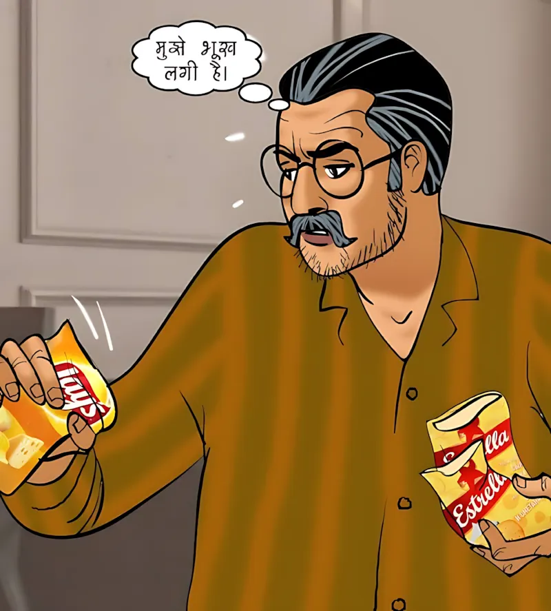 Velamma Hindi Episodes – वेलम्मा हिंदी - 84. Velamma Episode 84 Hindi – Sparsh chikitsa (स्पर्श चिकित्सा) - Page 26