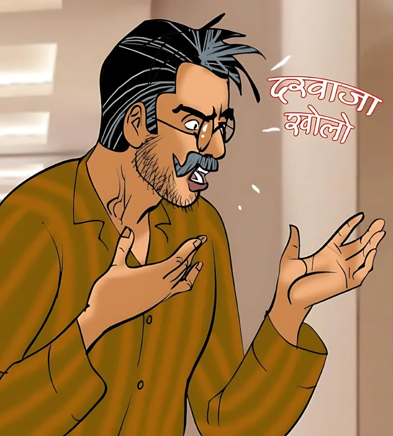 Velamma Hindi Episodes – वेलम्मा हिंदी - 84. Velamma Episode 84 Hindi – Sparsh chikitsa (स्पर्श चिकित्सा) - Page 33