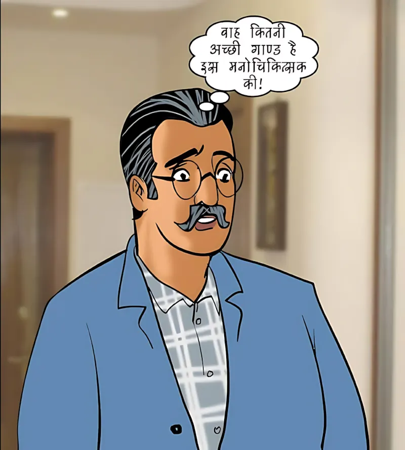 Velamma Hindi Episodes – वेलम्मा हिंदी - 84. Velamma Episode 84 Hindi – Sparsh chikitsa (स्पर्श चिकित्सा) - Page 65