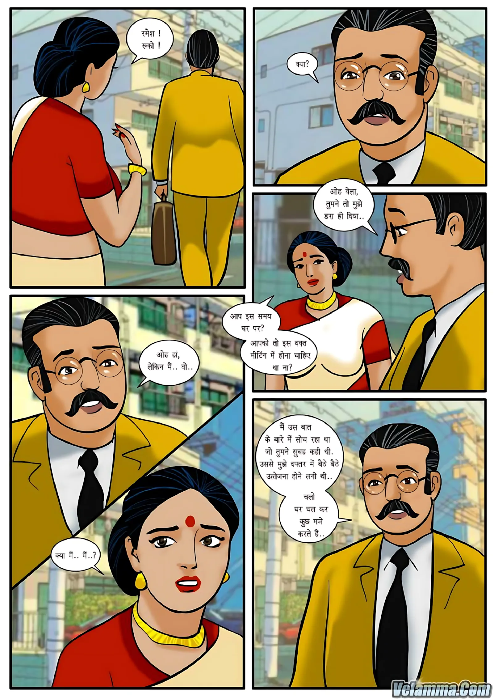 Velamma Hindi Episodes – वेलम्मा हिंदी - 10. Velamma Episode 10 Hindi – प्यार करने वाली पत्नी - Page 13
