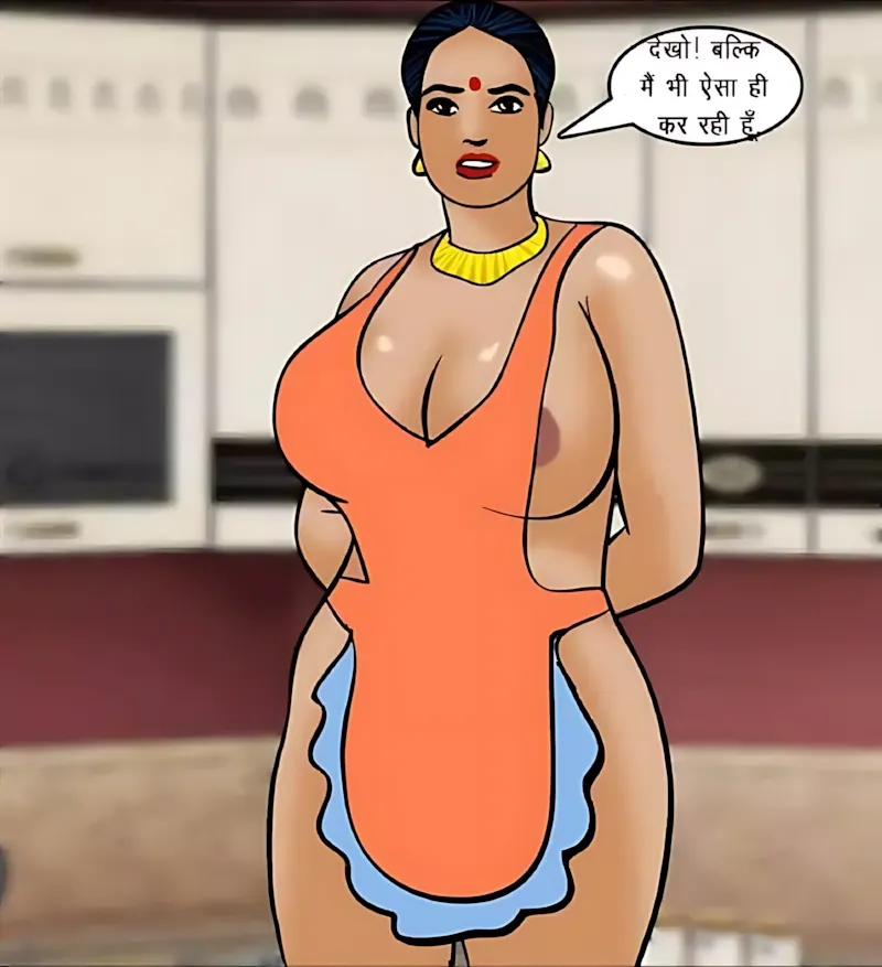 Velamma Hindi Episodes – वेलम्मा हिंदी - 61. Velamma Episode 61 Hindi – Nagn safai (नग्न सफाई) - Page 100