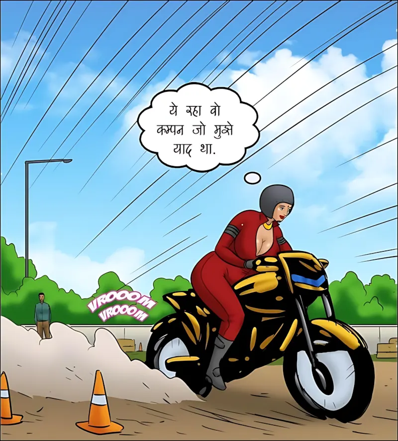 Velamma Hindi Episodes – वेलम्मा हिंदी - 119. Velamma Episode 119 Hindi - वेलम्मा बनी बाइकर - Page 31