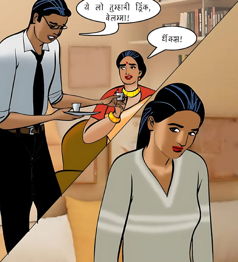 Velamma Hindi Episodes – वेलम्मा हिंदी - 92. Velamma Episode 92 Hindi – Dohra milan (दोहरा मिलन) - Page 64