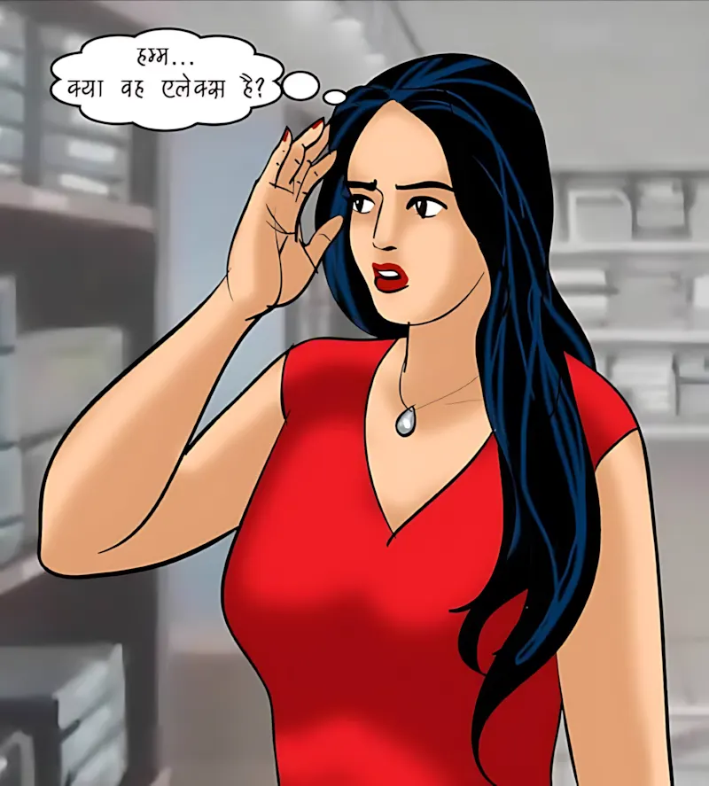 Velamma Hindi Episodes – वेलम्मा हिंदी - 81. Velamma Episode 81 Hindi – Salesman ka offer (सेल्समैन का ऑफर) - Page 7