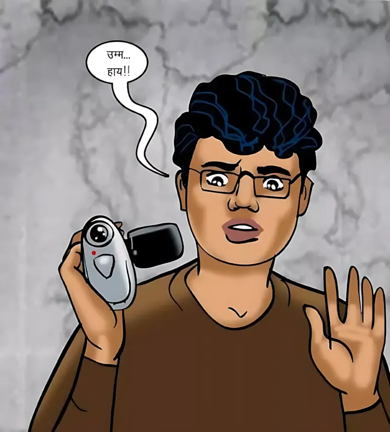 Velamma Hindi Episodes – वेलम्मा हिंदी - 69. Velamma Episode 69 Hindi – Velamma Cam_ Online Now! (वेलम्मा कैम_ अब ऑन लाइन) - Page 153