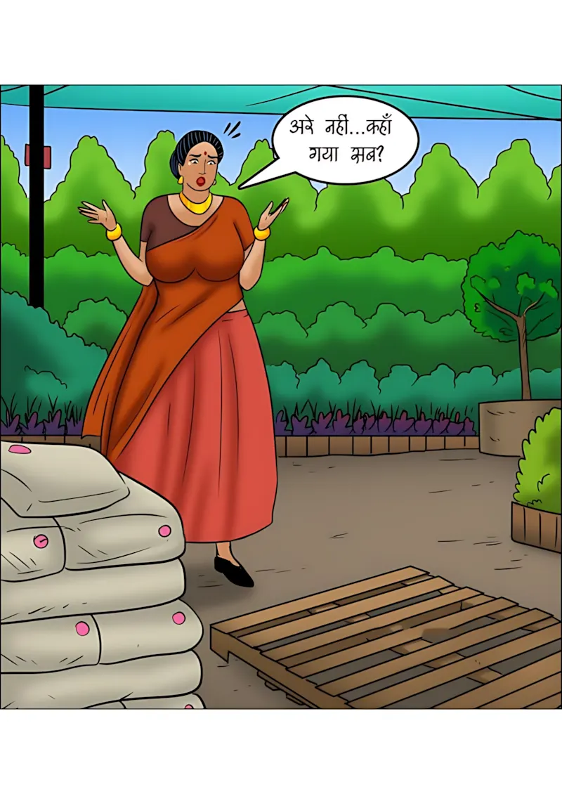 Velamma Hindi Episodes – वेलम्मा हिंदी - 114. Velamma Episode 114 Hindi - माली की मेहनत - Page 38