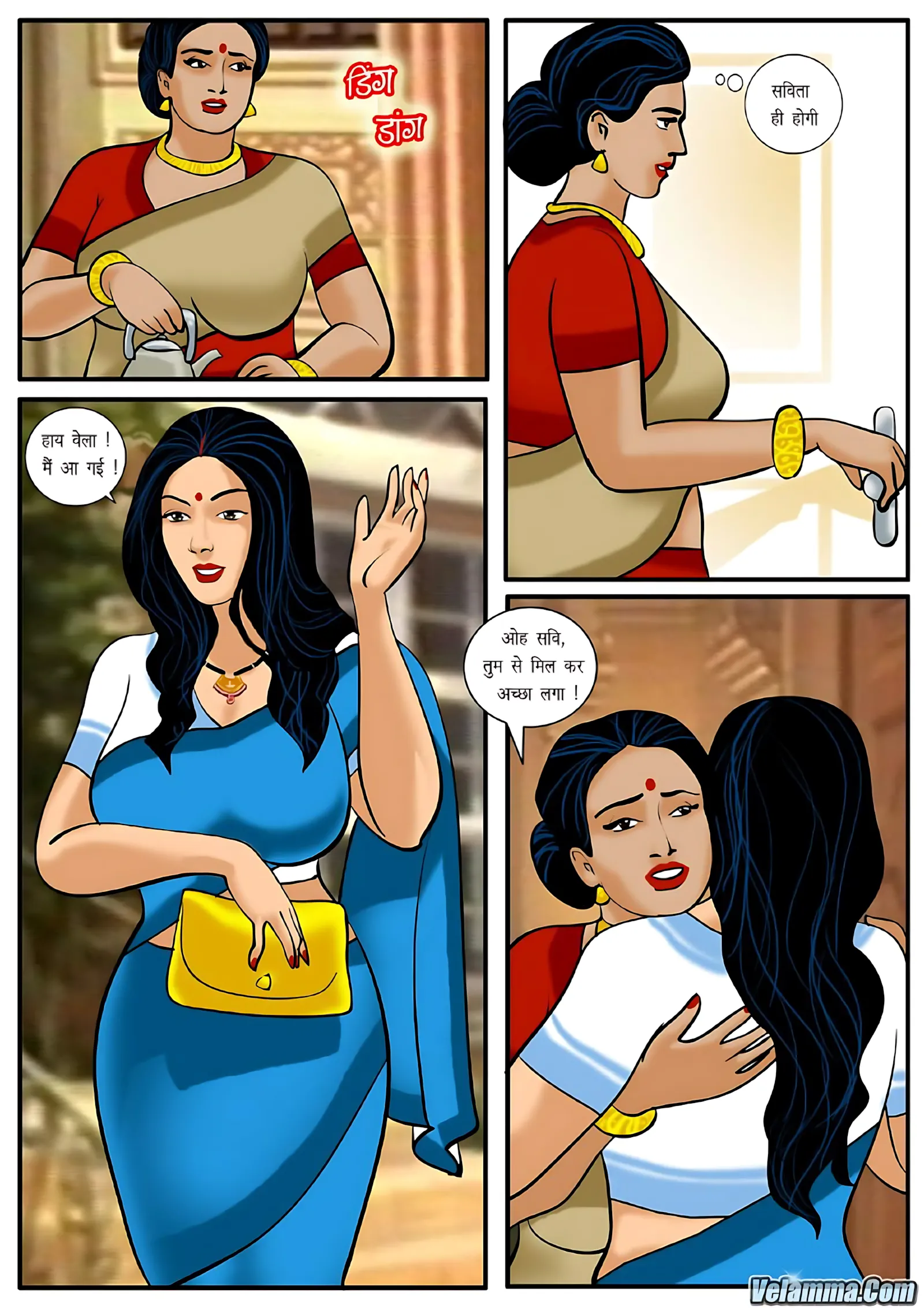Velamma Hindi Episodes – वेलम्मा हिंदी - 6. Velamma Episode 06 Hindi – Purani Saheli se Milan (पुरानी सहेली से मिलन) - Page 3