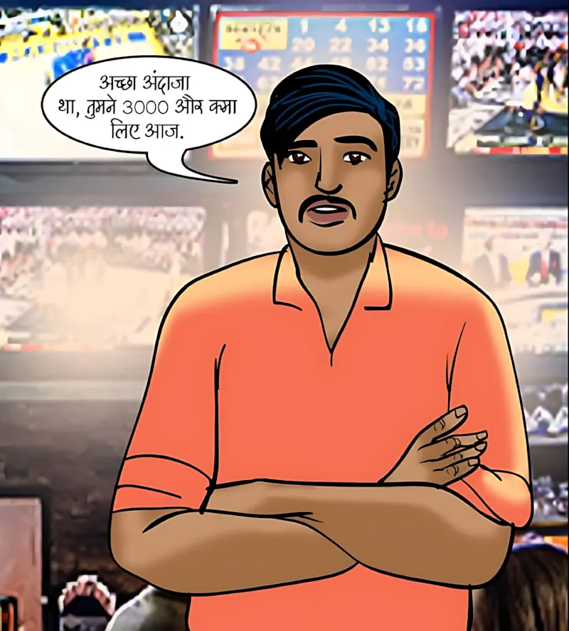 Velamma Hindi Episodes – वेलम्मा हिंदी - 79. Velamma Episode 79 Hindi – A Betting Scandal (सट्टा पड़ा उल्टा) - Page 19