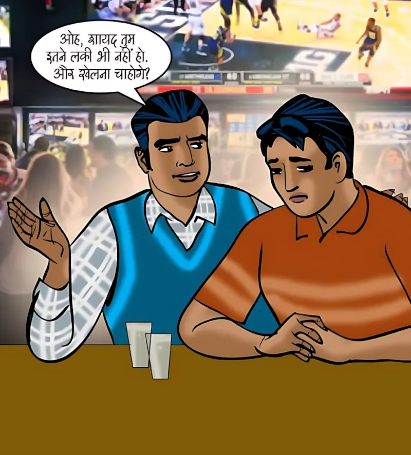 Velamma Hindi Episodes – वेलम्मा हिंदी - 79. Velamma Episode 79 Hindi – A Betting Scandal (सट्टा पड़ा उल्टा) - Page 25