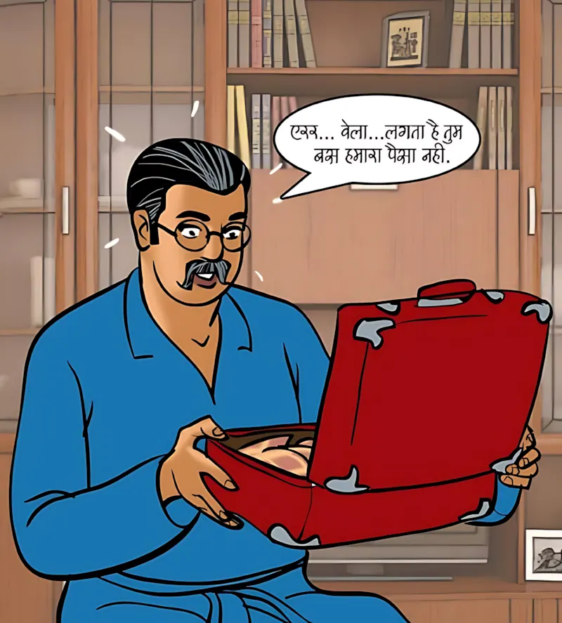 Velamma Hindi Episodes – वेलम्मा हिंदी - 79. Velamma Episode 79 Hindi – A Betting Scandal (सट्टा पड़ा उल्टा) - Page 189