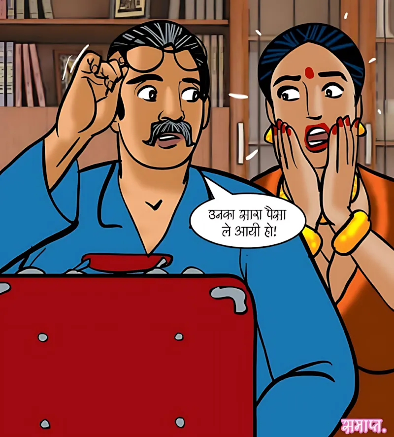 Velamma Hindi Episodes – वेलम्मा हिंदी - 79. Velamma Episode 79 Hindi – A Betting Scandal (सट्टा पड़ा उल्टा) - Page 190