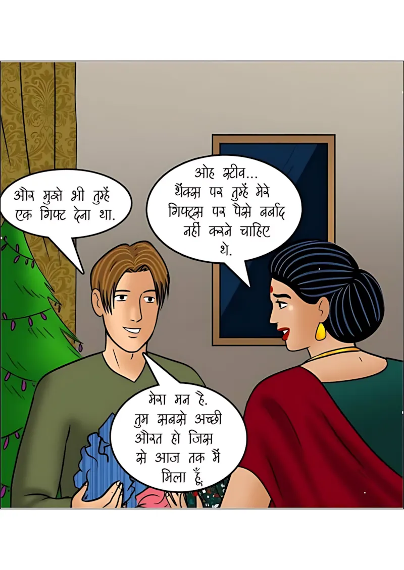 Velamma Hindi Episodes – वेलम्मा हिंदी - 110. Velamma Episode 110 Hindi - क्रिसमस की शाम - Page 50
