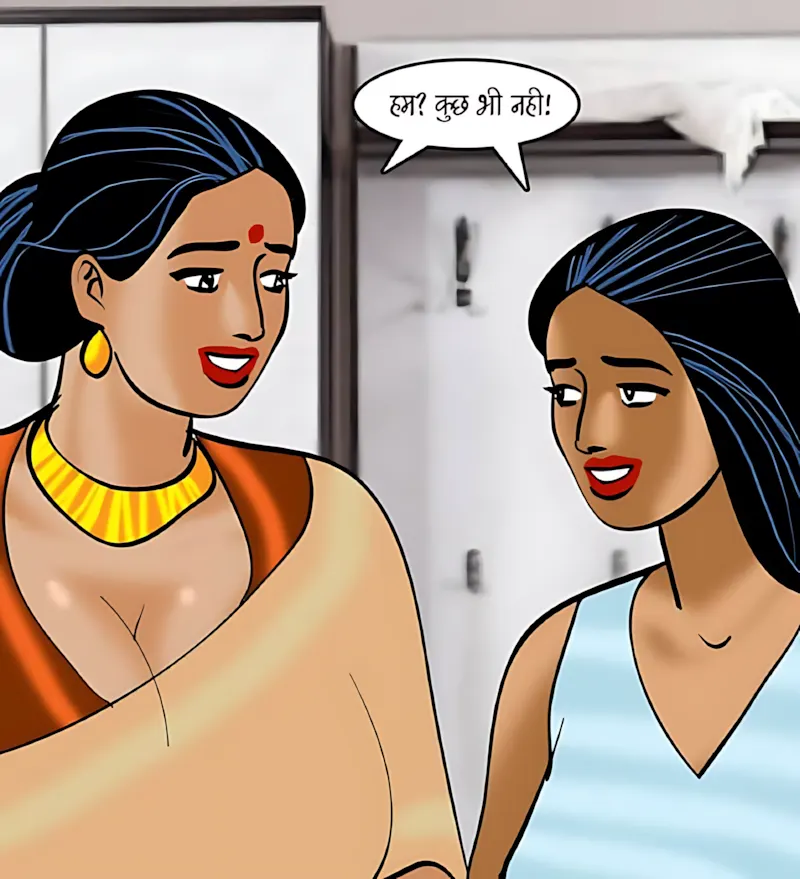 Velamma Hindi Episodes – वेलम्मा हिंदी - 91. Velamma Episode 91 Hindi – Jesi saas wesi bahu (जैसी सास, वैसी बहु) - Page 7