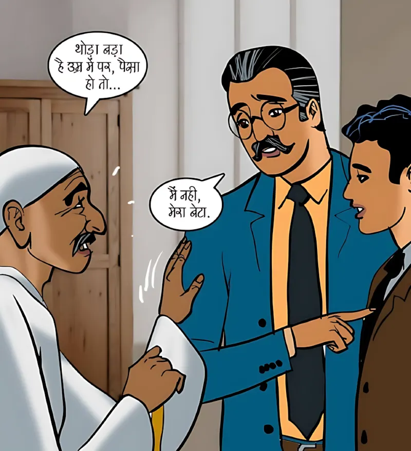 Velamma Hindi Episodes – वेलम्मा हिंदी - 91. Velamma Episode 91 Hindi – Jesi saas wesi bahu (जैसी सास, वैसी बहु) - Page 30