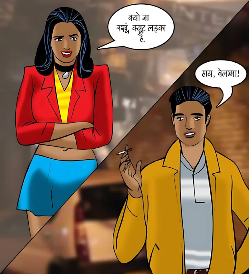 Velamma Hindi Episodes – वेलम्मा हिंदी - 91. Velamma Episode 91 Hindi – Jesi saas wesi bahu (जैसी सास, वैसी बहु) - Page 82