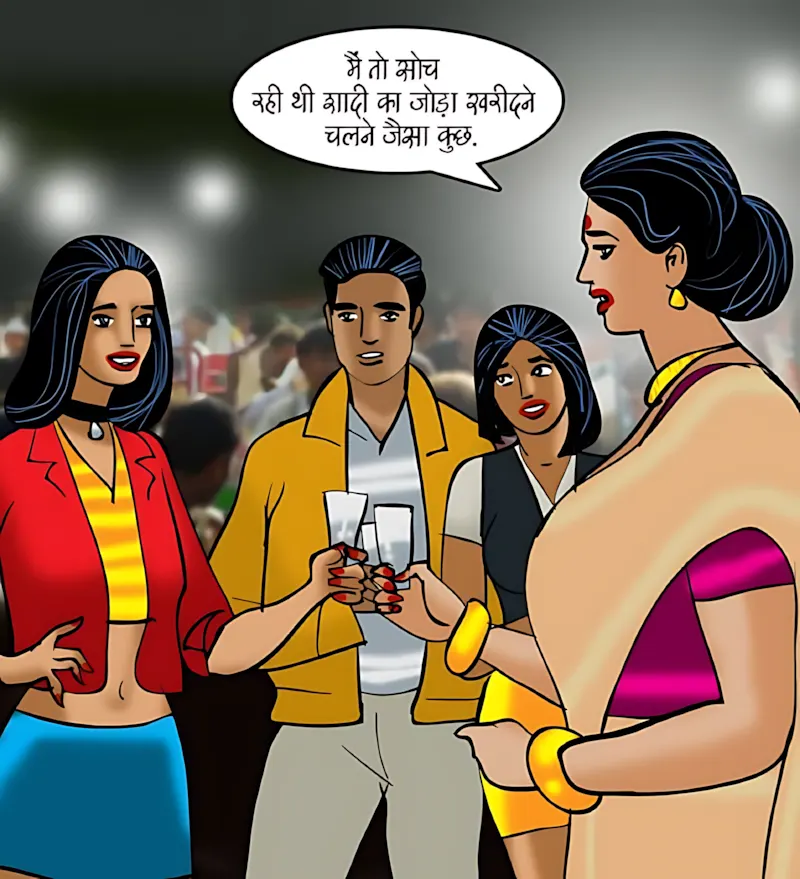 Velamma Hindi Episodes – वेलम्मा हिंदी - 91. Velamma Episode 91 Hindi – Jesi saas wesi bahu (जैसी सास, वैसी बहु) - Page 95