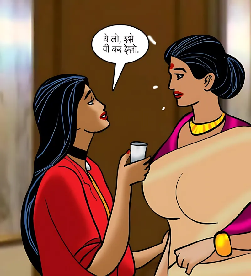 Velamma Hindi Episodes – वेलम्मा हिंदी - 91. Velamma Episode 91 Hindi – Jesi saas wesi bahu (जैसी सास, वैसी बहु) - Page 105