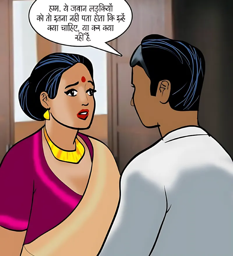 Velamma Hindi Episodes – वेलम्मा हिंदी - 91. Velamma Episode 91 Hindi – Jesi saas wesi bahu (जैसी सास, वैसी बहु) - Page 111