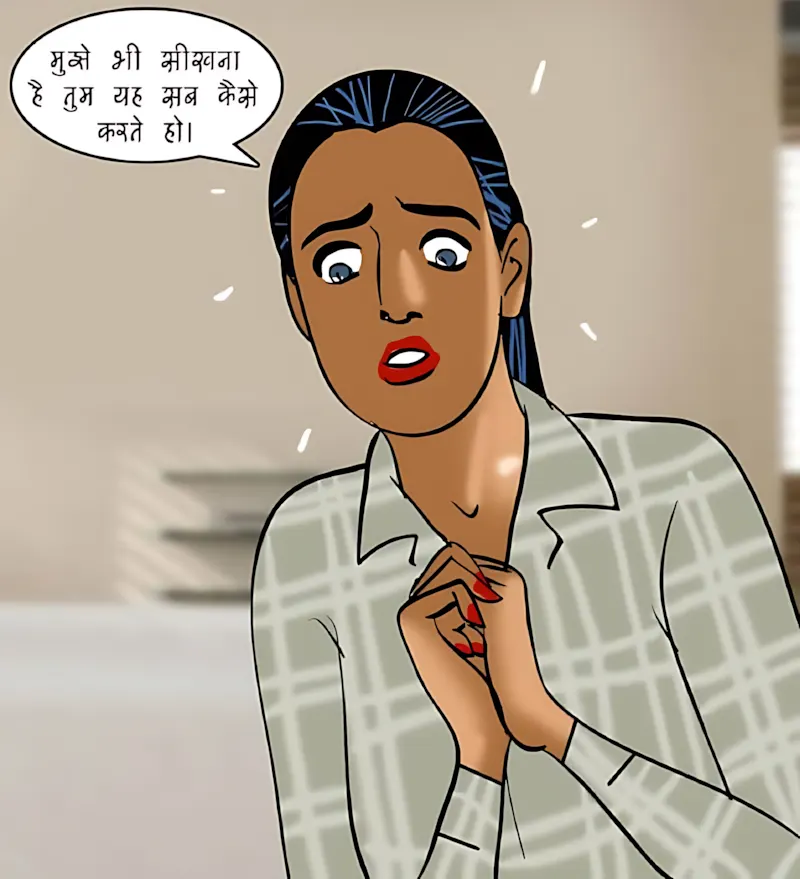 Velamma Hindi Episodes – वेलम्मा हिंदी - 87. Velamma Episode 87 Hindi – Interview (इंटरव्यू) - Page 97