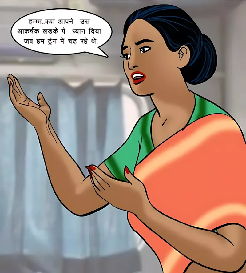 Velamma Hindi Episodes – वेलम्मा हिंदी - 68. Velamma Episode 68 Hindi – Train me chudai (ट्रेन में चुदाई) - Page 25