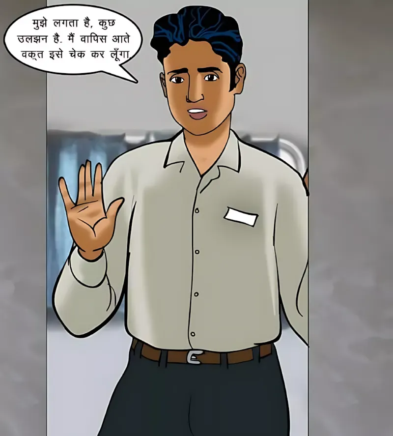 Velamma Hindi Episodes – वेलम्मा हिंदी - 68. Velamma Episode 68 Hindi – Train me chudai (ट्रेन में चुदाई) - Page 34