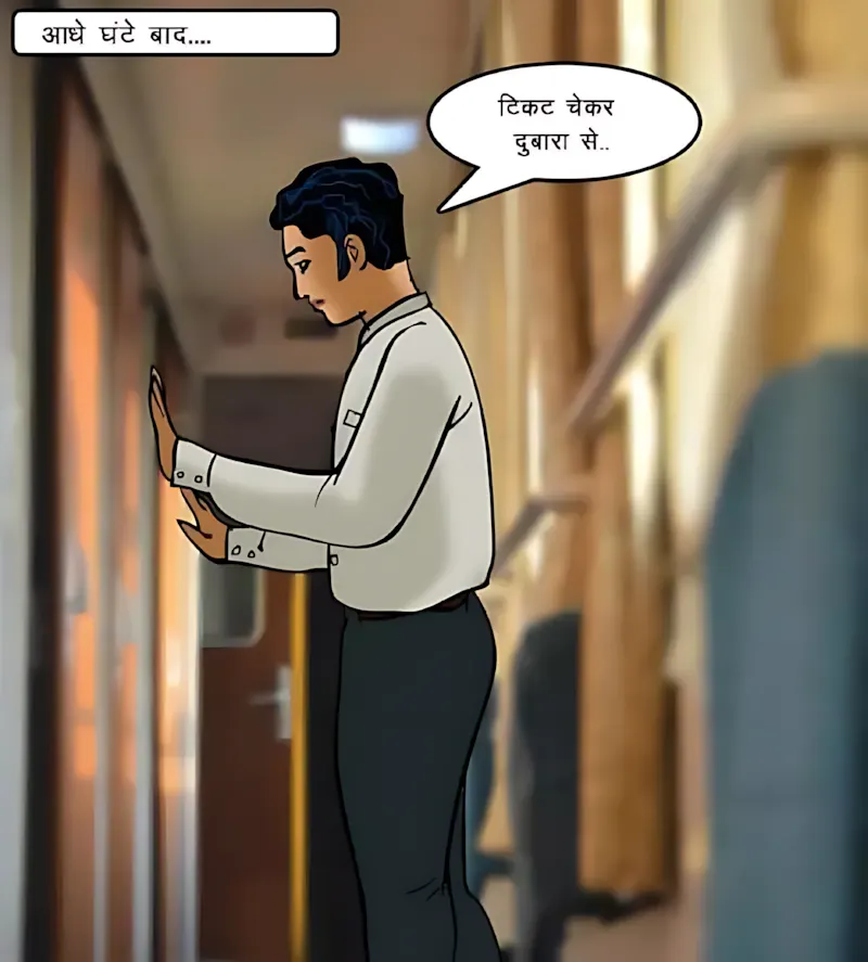 Velamma Hindi Episodes – वेलम्मा हिंदी - 68. Velamma Episode 68 Hindi – Train me chudai (ट्रेन में चुदाई) - Page 38